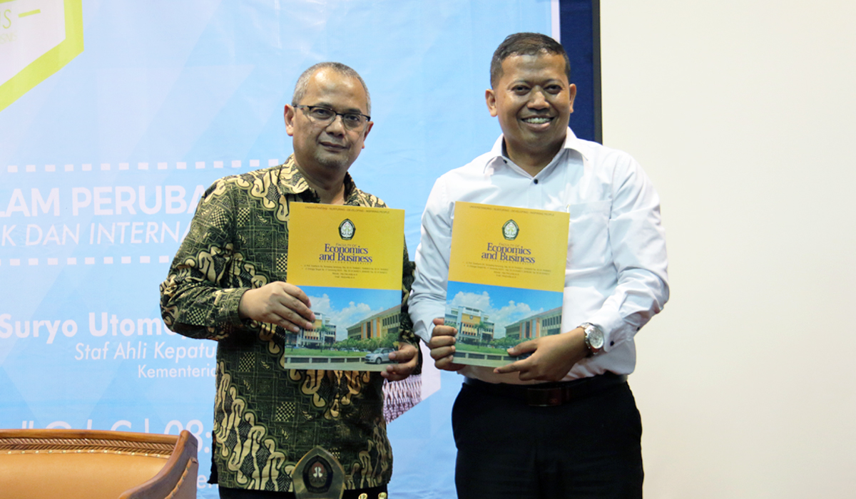 MoU between Faculty of Economics and Business Diponegoro University and DDTC