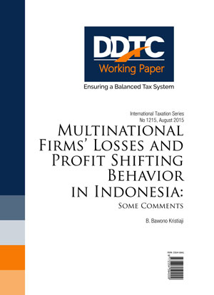 Working Paper - Multinational Firms Losses and Profit Shifting Behavior in Indonesia: Some Comments