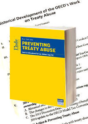 International Publication - Historical Development of the OECDs Work on Treaty Abuse
