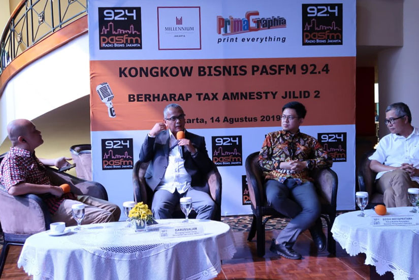 Darussalam - Kongkow Bisnis Pas FM (Berharap Tax Amnesty Jilid 2)