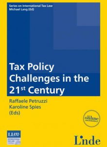 International Publication - Political Economy and the Process of Tax Reforms