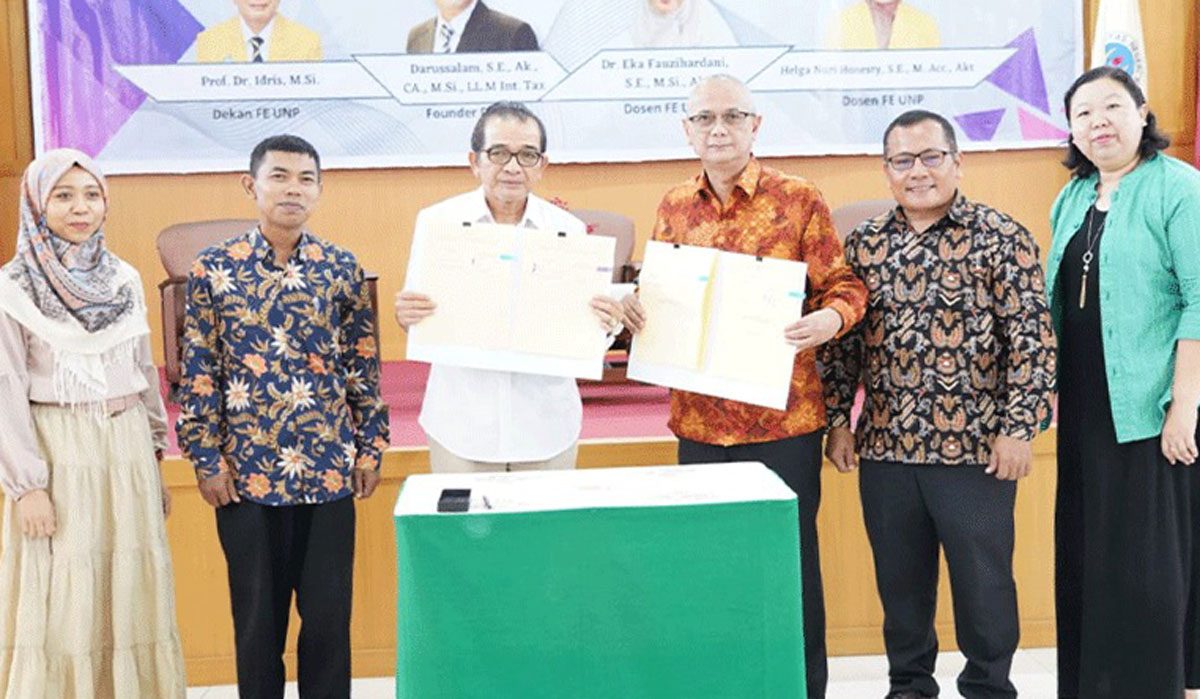 MoU between Padang State University and DDTC